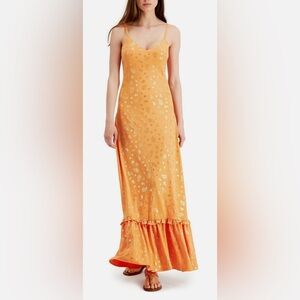 Michael Kors Orange Maxi Dress
